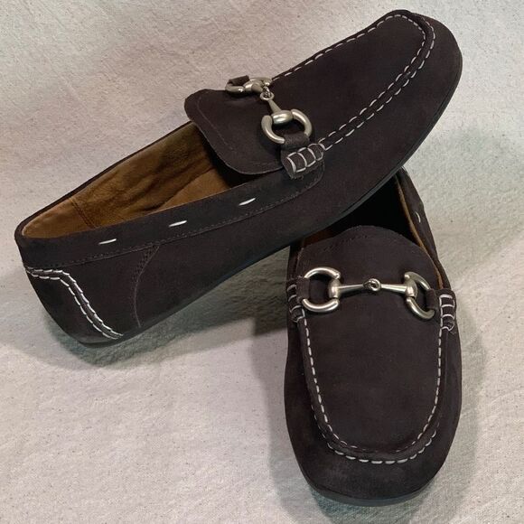 Nunn Bush Suede Horsebit Driving Loafers Mens Size 9.5M - Picture 7 of 16